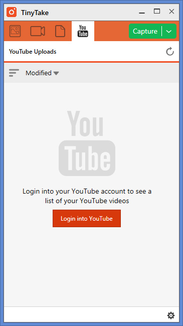 TinyTake integrates directly with your YouTube channel so you can share your creations with your fans